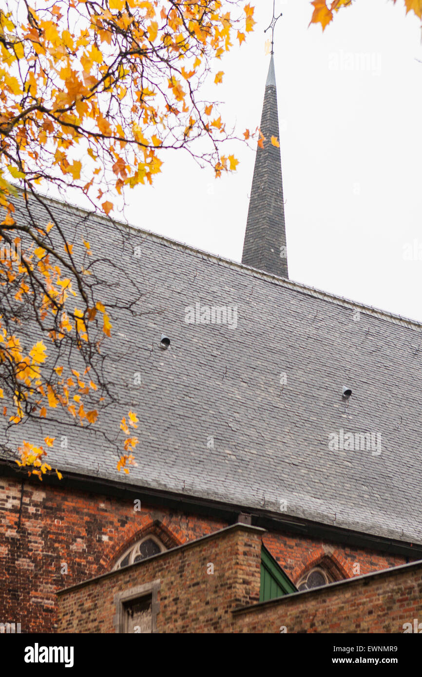 Museum, il centro storico di Bruges, Belgio Foto Stock
