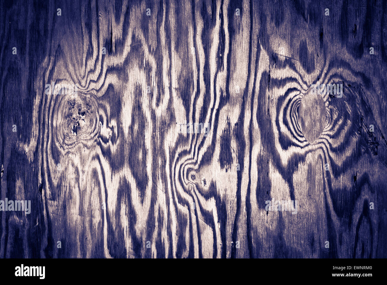 Bianco e nero Vivid a grana di legno Foto Stock