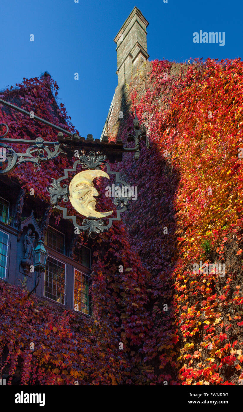 Distretto storico, a Bruges, Belgio Foto Stock