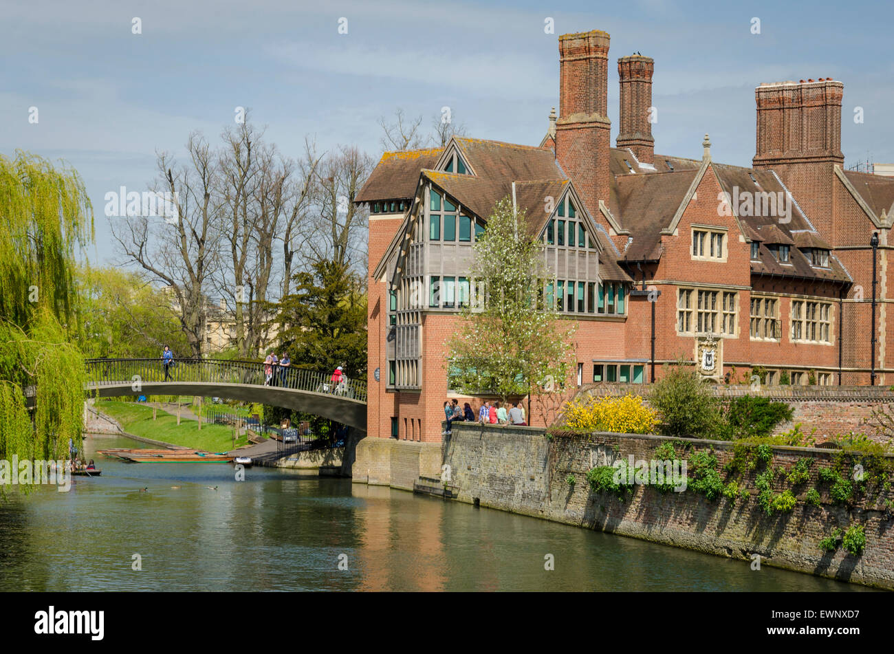 Libreria Jerwood, Trinity Hall, Cambridge, Regno Unito Foto Stock