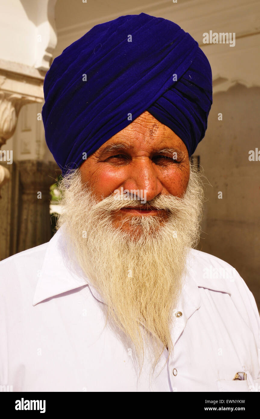 Uomo sikh Foto Stock
