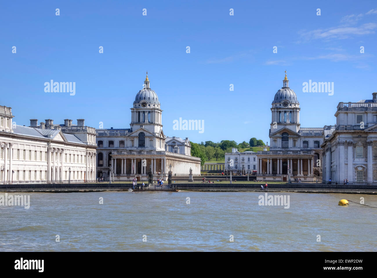 Royal Naval College di Greenwich, London, England, Regno Unito Foto Stock