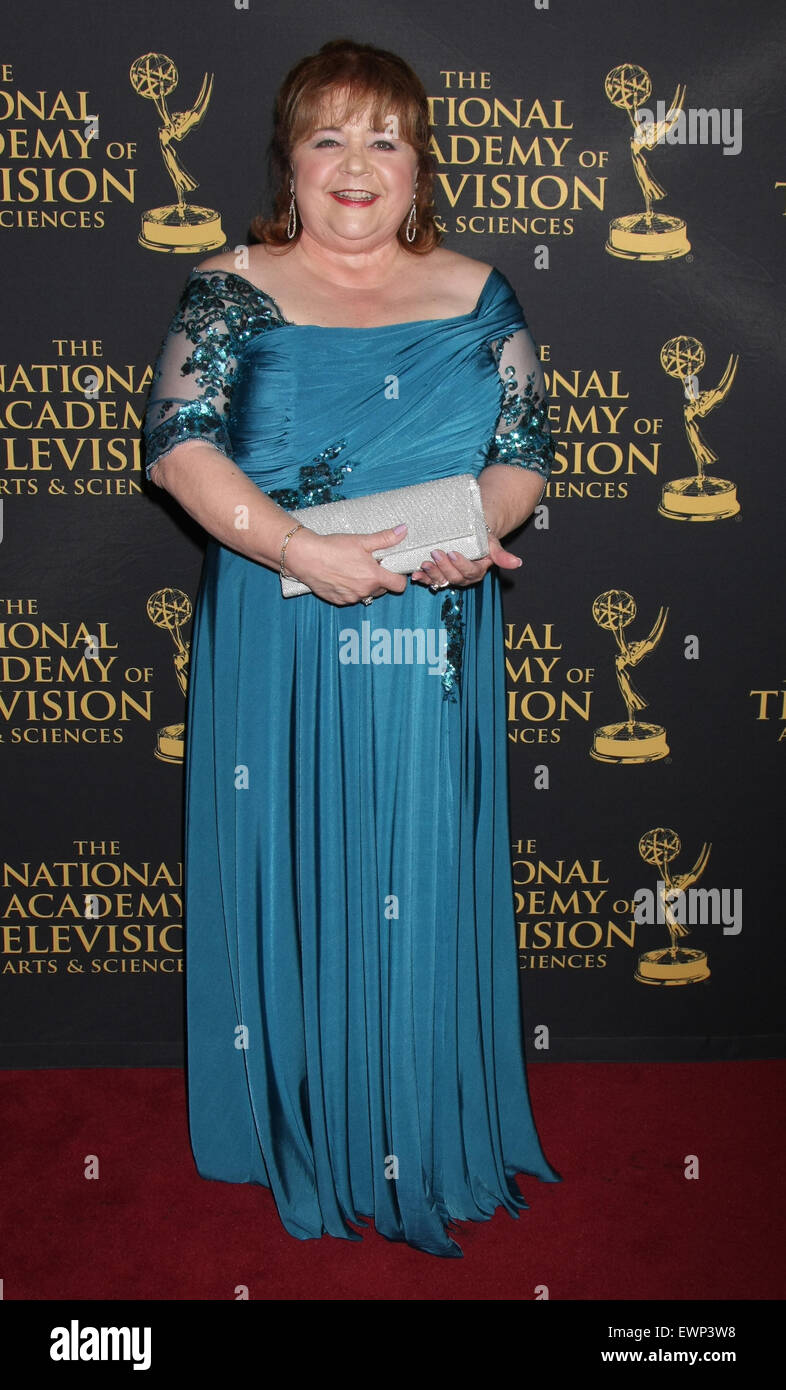 Quarantaduesimo Giorno annuale Creative Arts Emmy Awards a Universal Hotel Hilton offre: Patrika Darbo  Dove: Los Angeles, California, Stati Uniti quando: 24 Apr 2015 Foto Stock