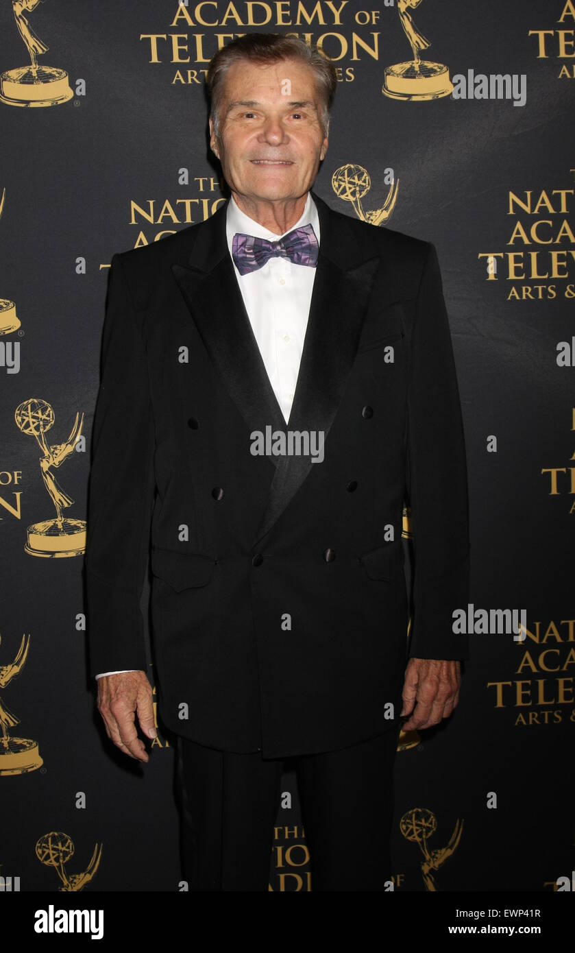 Quarantaduesimo Giorno annuale Creative Arts Emmy Awards a Universal Hotel Hilton offre: Fred Willard dove: Los Angeles, California, Stati Uniti quando: 24 Apr 2015 Foto Stock