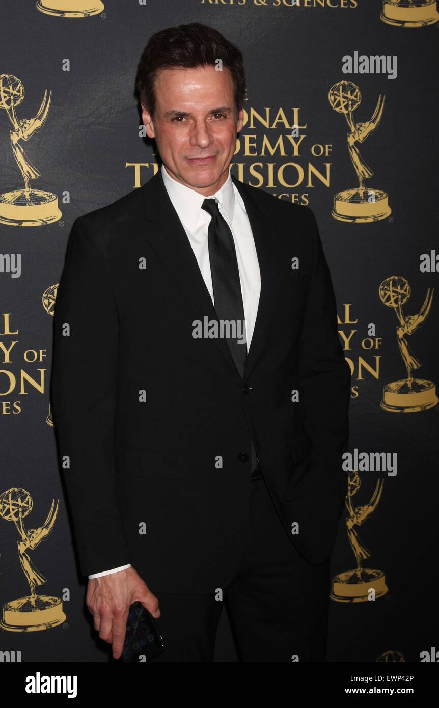 Quarantaduesimo Giorno annuale Creative Arts Emmy Awards a Universal Hilton Hotel dotato di: Christian LeBlanc dove: Los Angeles, California, Stati Uniti quando: 24 Apr 2015 Foto Stock