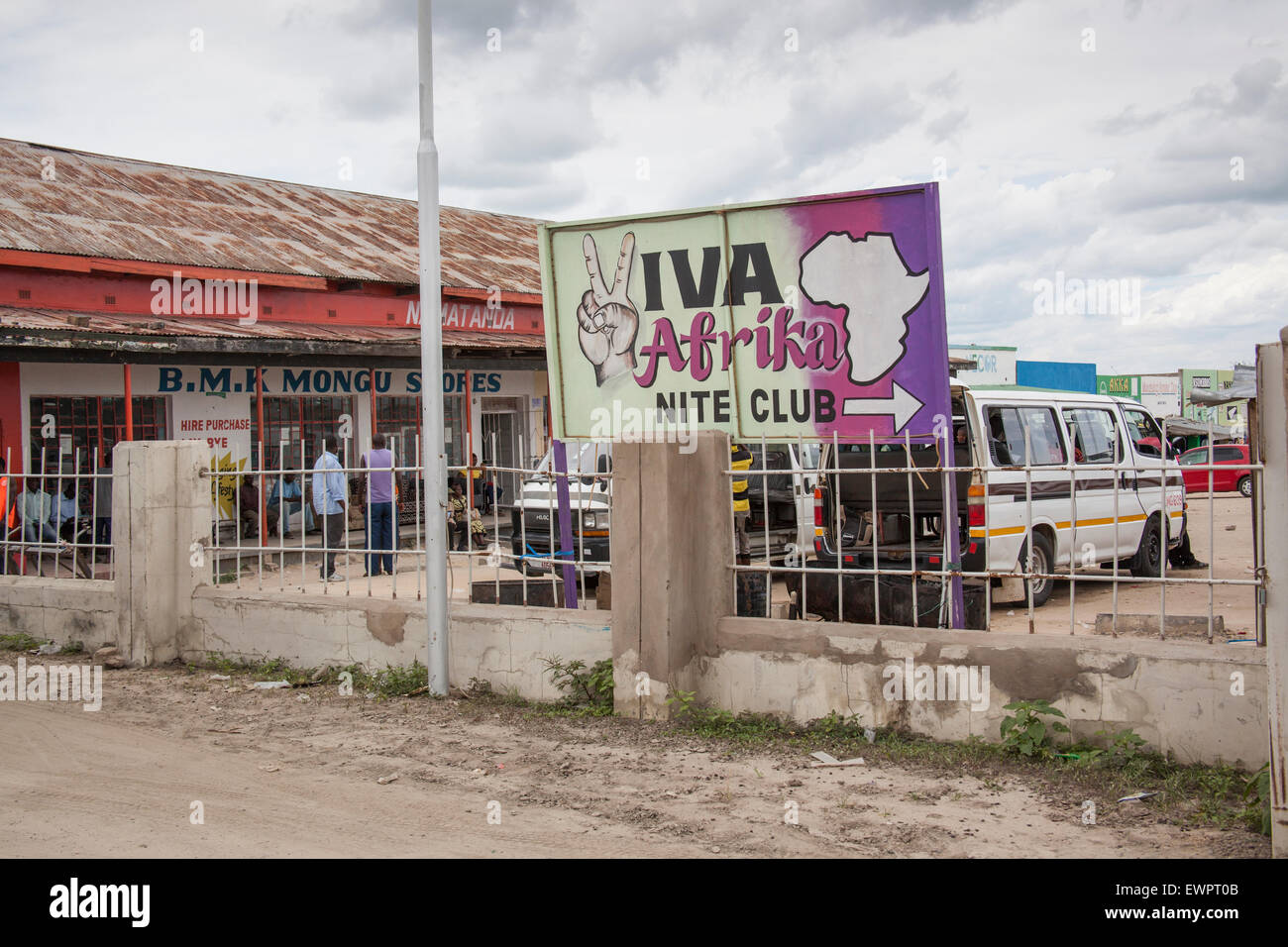 Mongu, capitale della provincia occidentale, Zambia, Africa Foto Stock