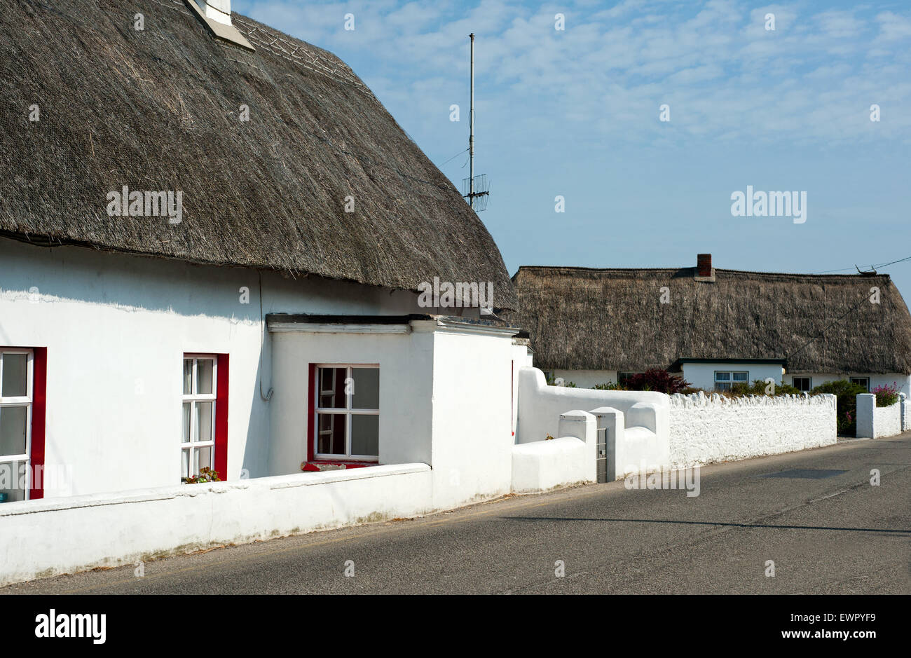 Kilmore Quay Village, Irlanda, Co Wexford, Irlanda meridionale Foto Stock