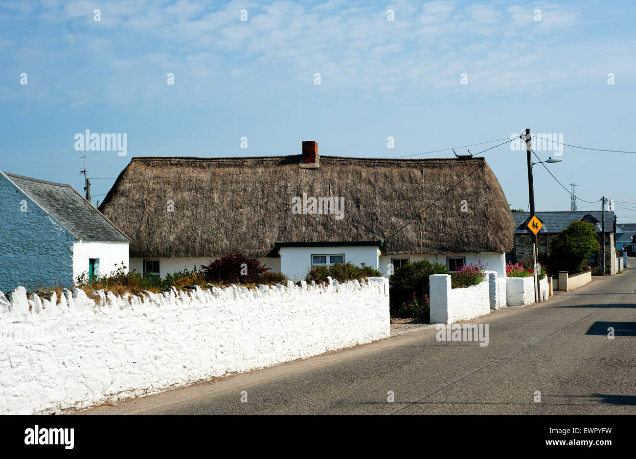 Kilmore Quay Village, Irlanda, Co Wexford, Irlanda meridionale Foto Stock