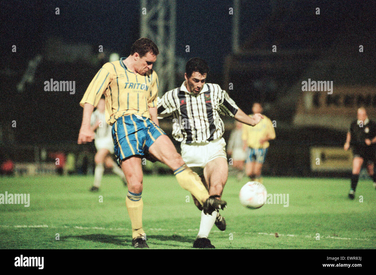 West Brom 2-4 Birmingham City, League match al The Hawthorns, mercoledì 27 aprile 1994. Foto Stock