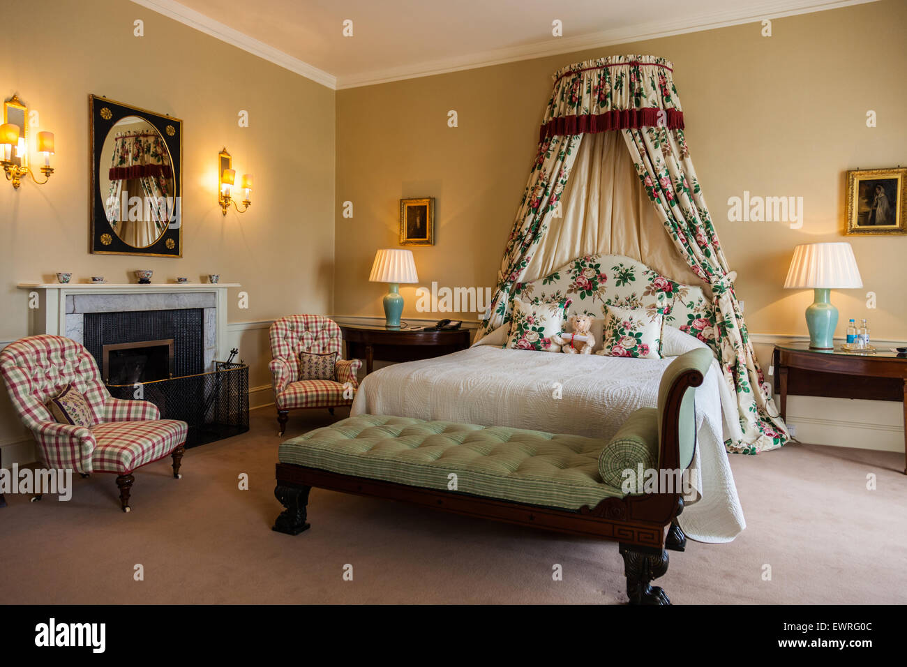 La scuola camera presso Weston Park, Weston sotto una lucertola, Shifnal, Shropshire, Inghilterra, Regno Unito Foto Stock