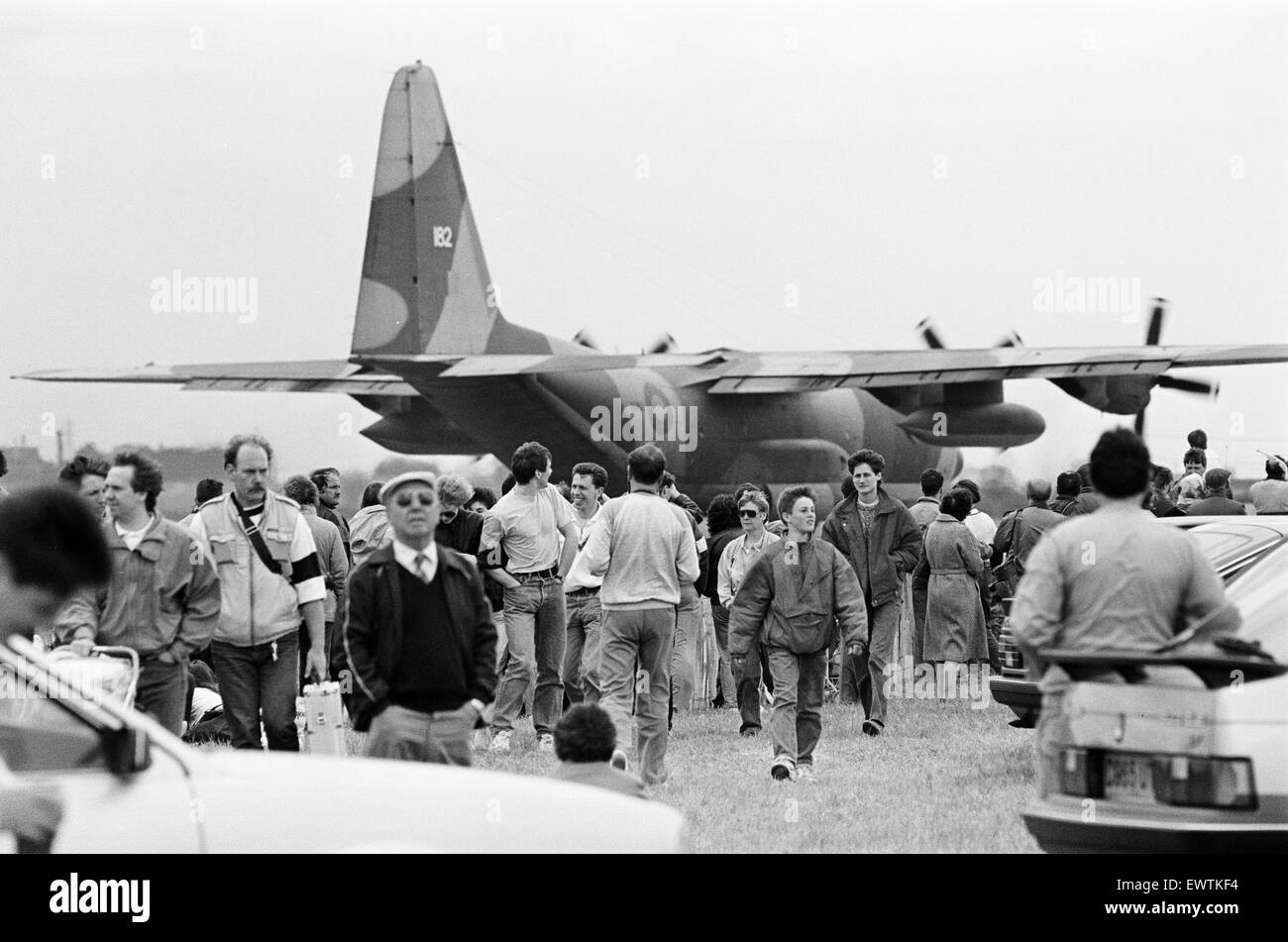 Tees Valley, Airshow l' Aeroporto di Durham Tees Valley, Darlington, County Durham, sabato 14 maggio 1989. Foto Stock
