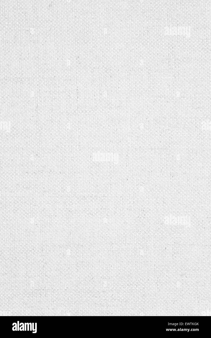 Bianco tela astratta di sfondo o grid pattern texture di lino Foto Stock