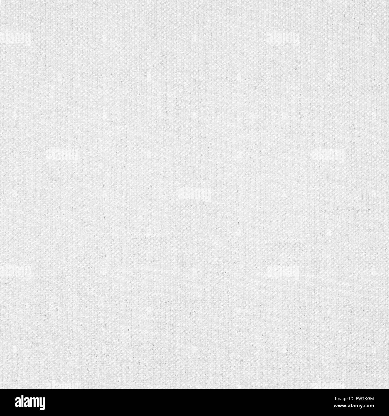 Tela bianca su sfondo o grid pattern texture di lino Foto Stock