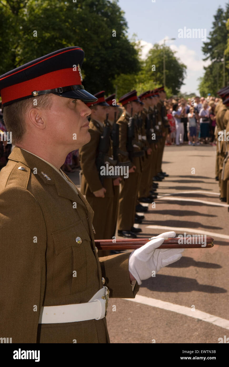 Addio al Festival di guarnigione, Bordon, Hampshire, Regno Unito. Sabato 27 Giugno 2015. Foto Stock