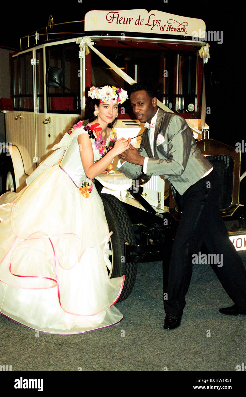 Il nuziale nazionale Fiera che si tiene presso il centro NEC. Il 15 febbraio 1991. Foto Stock