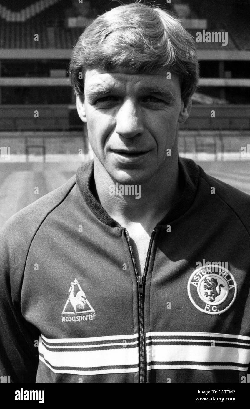Aston Villa Manager Graham Turner, 27 luglio 1984. Foto Stock