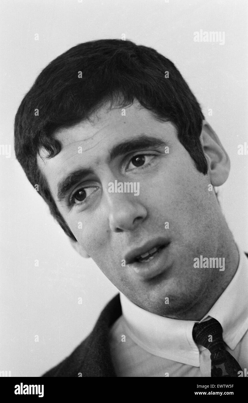 Elliott Gould, attore foto-chiamata, Londra, 20 marzo 1966. Foto Stock