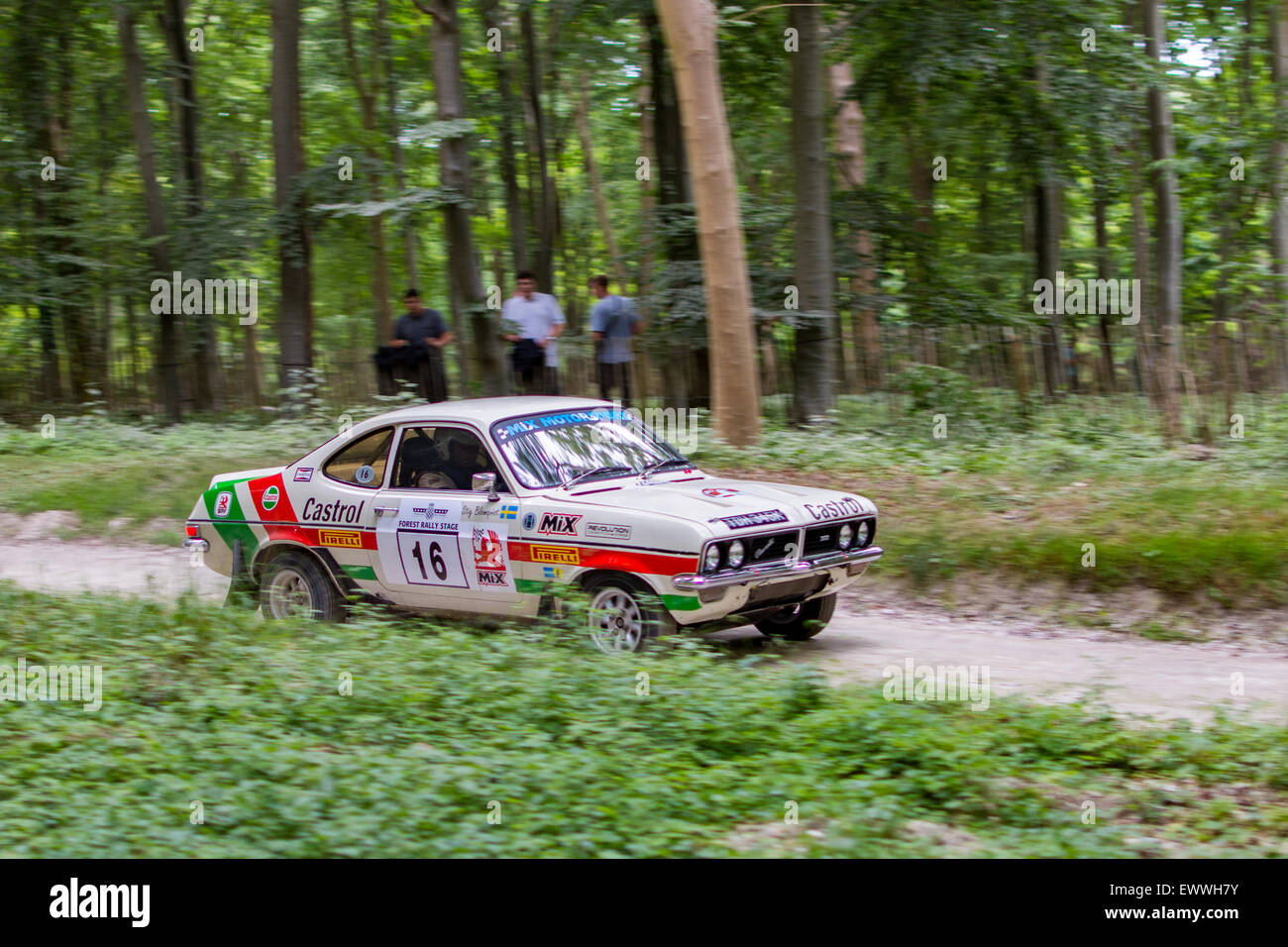 Auto da Rally al Goodwood Festival della velocità Foto Stock