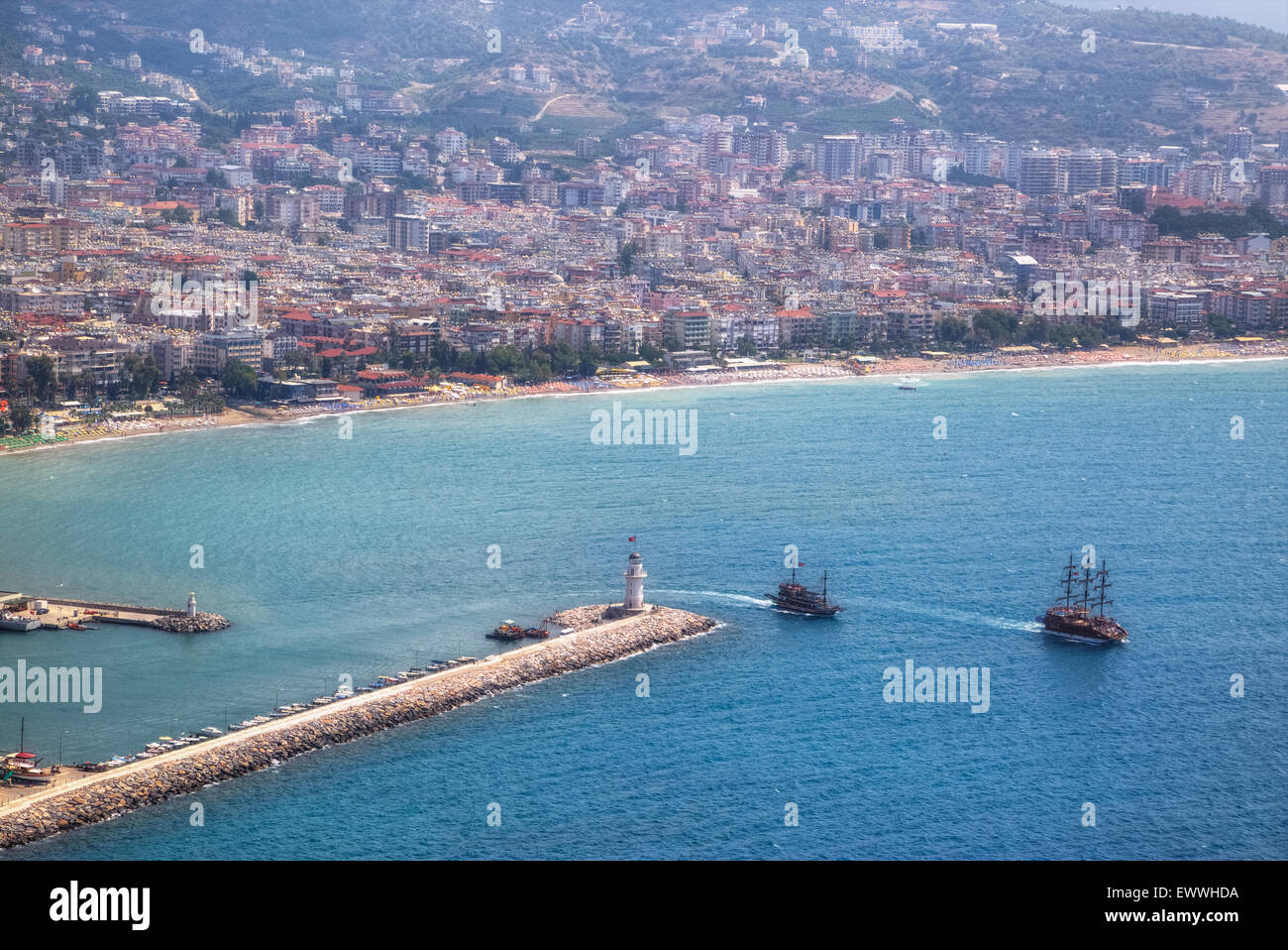 Alanya, Antalya, Anatolia, Turchia Foto Stock