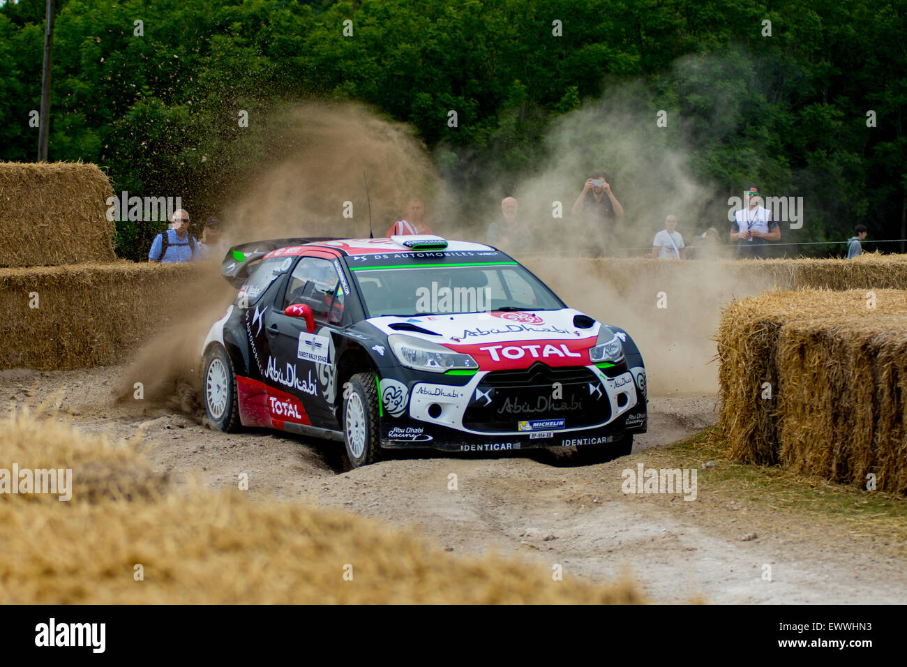 Auto da Rally al Goodwood Festival della velocità Foto Stock