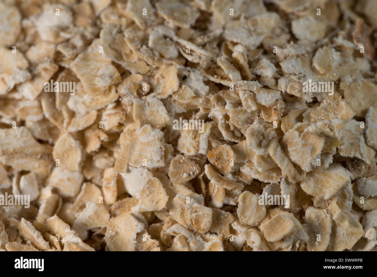 Oat Flake Close Up Foto Stock