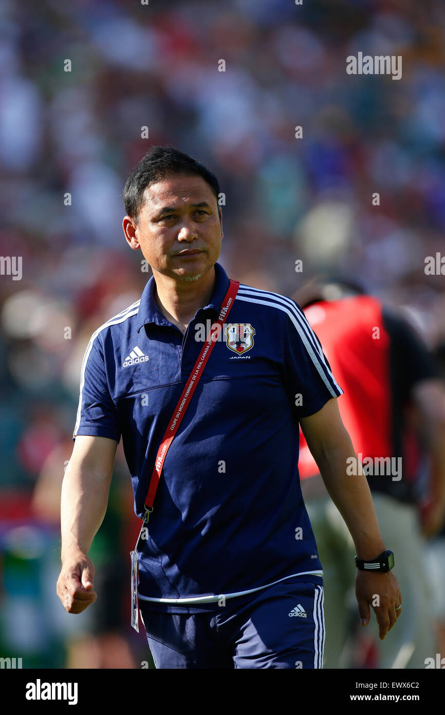 Norio Sasaki (JPN), 1 luglio 2015 - Calcio : FIFA Coppa del Mondo Donne Canada 2015 Semi-finale match tra Giappone 2-1 Inghilterra al Commonwealth Stadium di Edmonton, Canada. (Foto di AFLO) Foto Stock