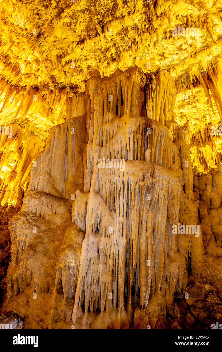 Italia Puglia Castellana Grotte - La Torre Di Pisa Foto Stock