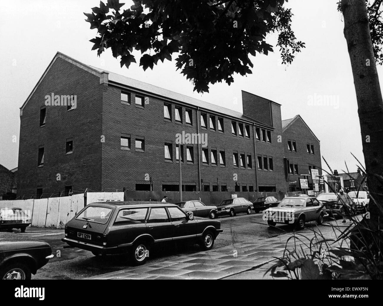 Linthorpe Road , Middlesbrough. Il 26 giugno 1980. Foto Stock