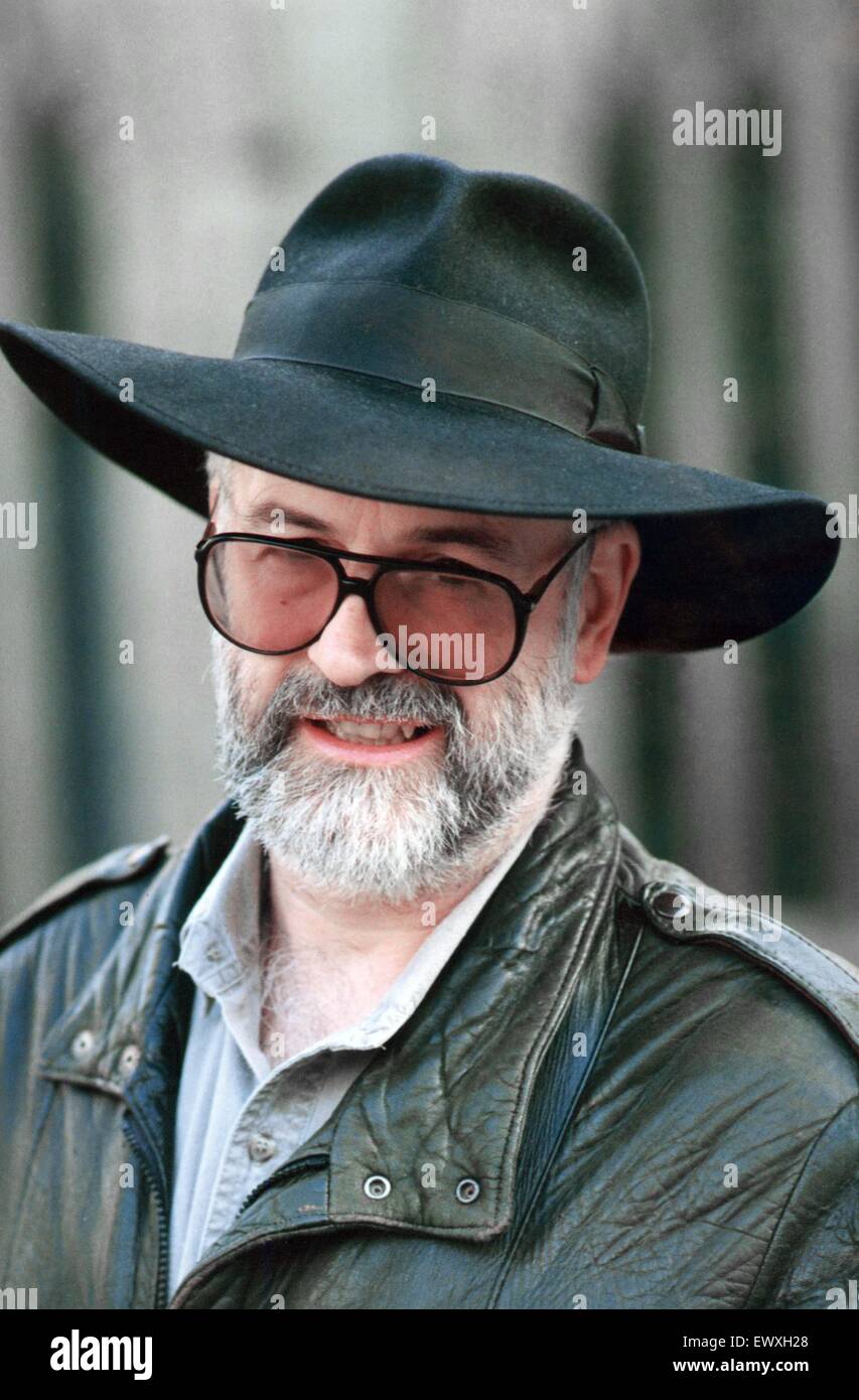 Terry Pratchett, un inglese un autore di romanzi fantasy. Il 3° dicembre 1992. Foto Stock