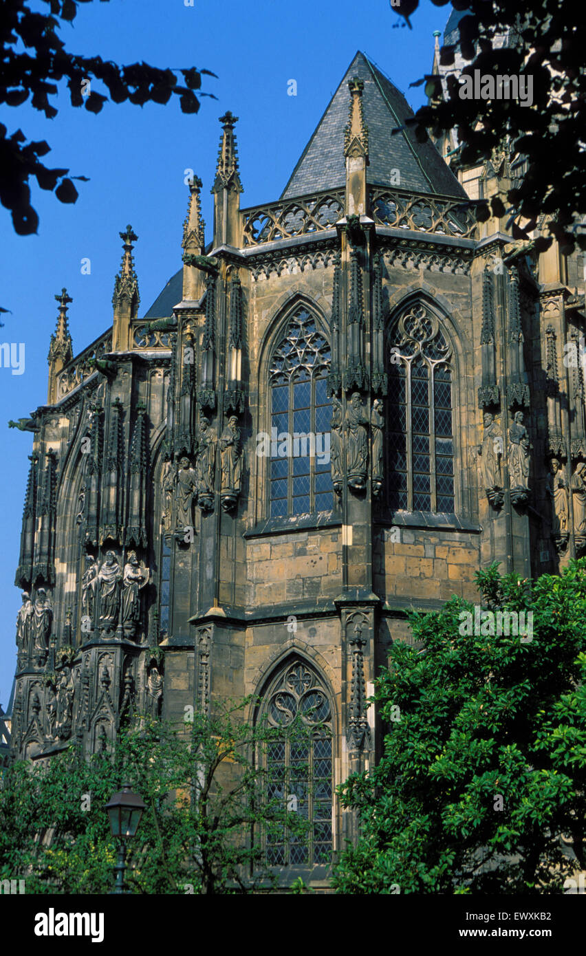 DEU, Germania, Aachen, la cattedrale DEU, Deutschland, Aachen, Der Dom . Foto Stock
