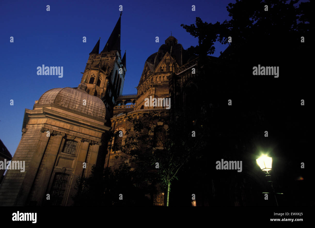 DEU, Germania, Aachen, la cattedrale DEU, Deutschland, Aachen, Der Dom. Foto Stock