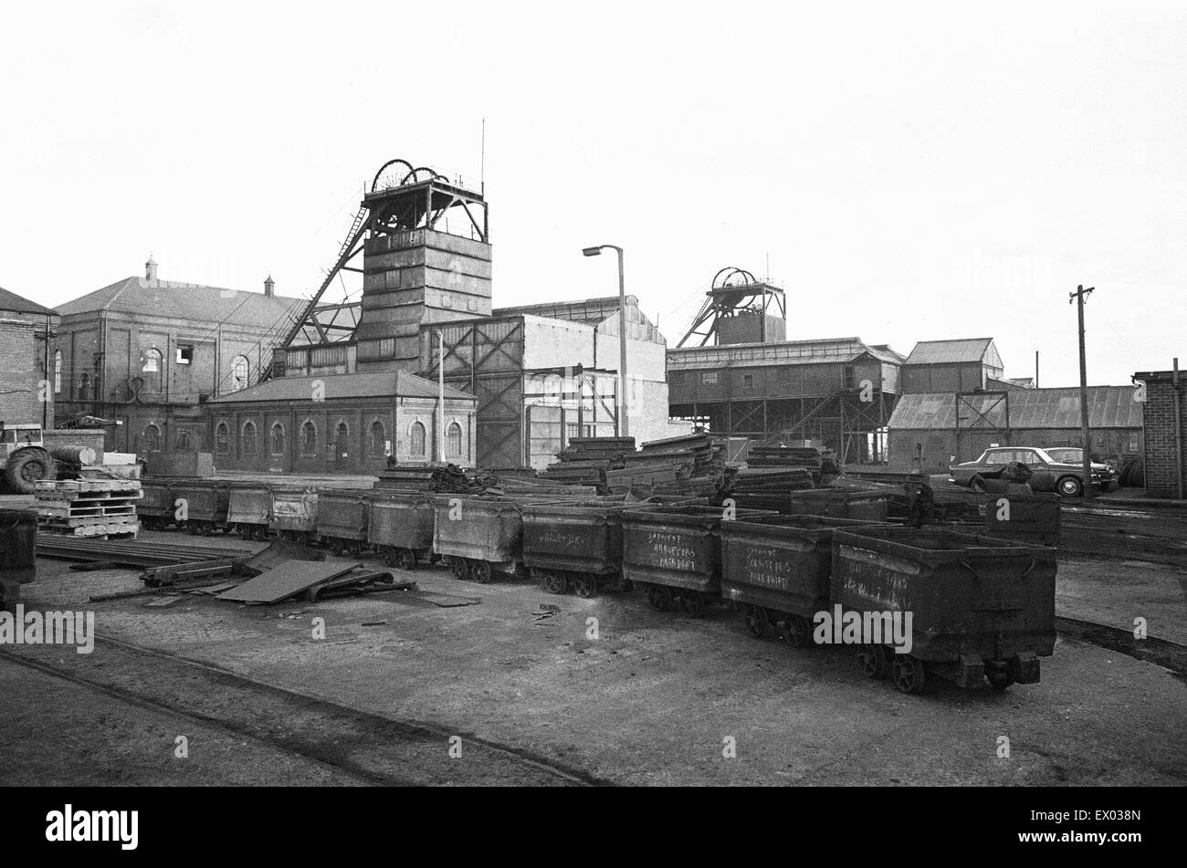 Morrison Busty Colliery 24 Febbraio 1971 Foto Stock
