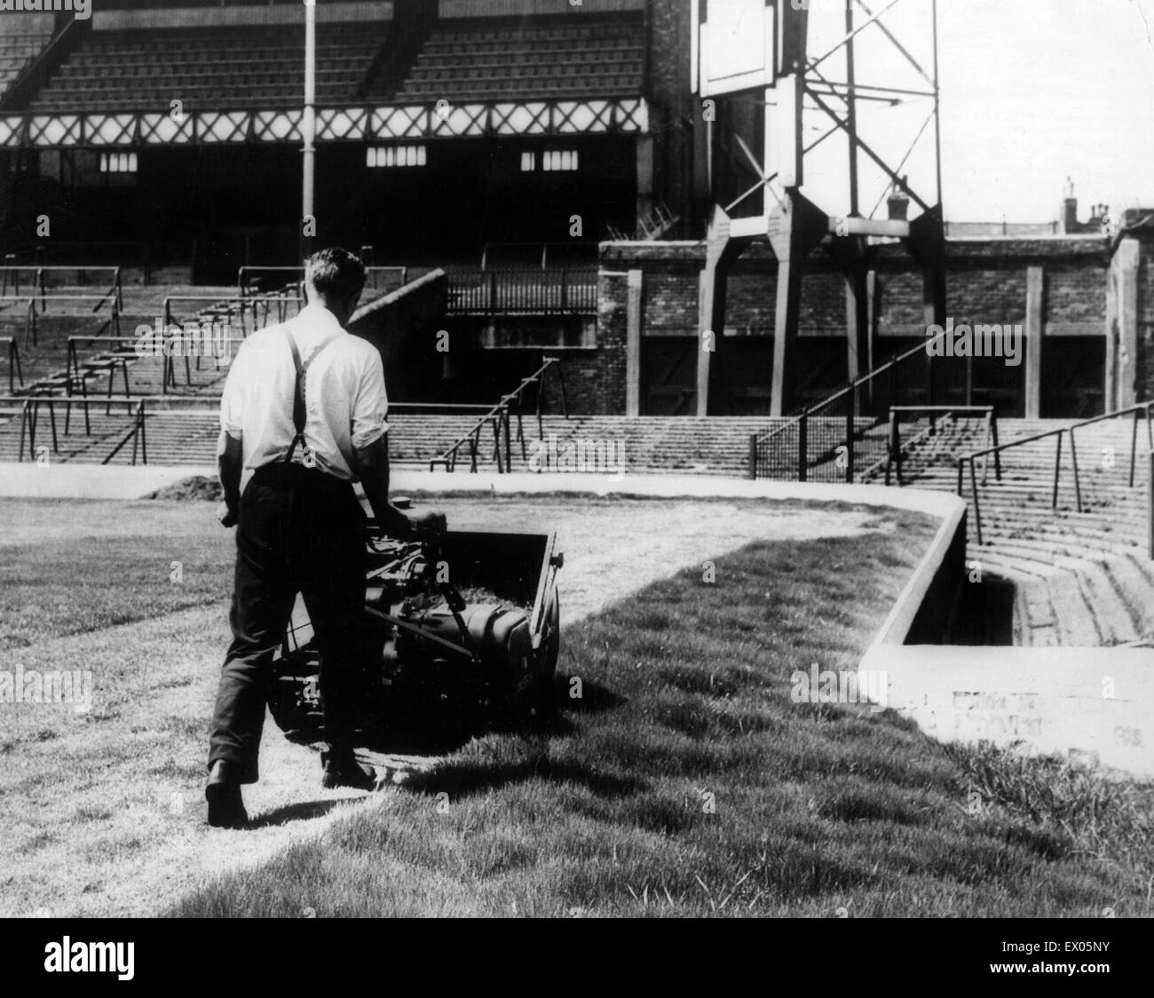 Goodison Park, casa di Everton FC, lo stadio di calcio si trova in Walton, Liverpool, in Inghilterra. 2 Giugno 1966. Il terreno sarà giocare a host di più partite durante il 1966 Coppa del Mondo di calcio. Foto Stock