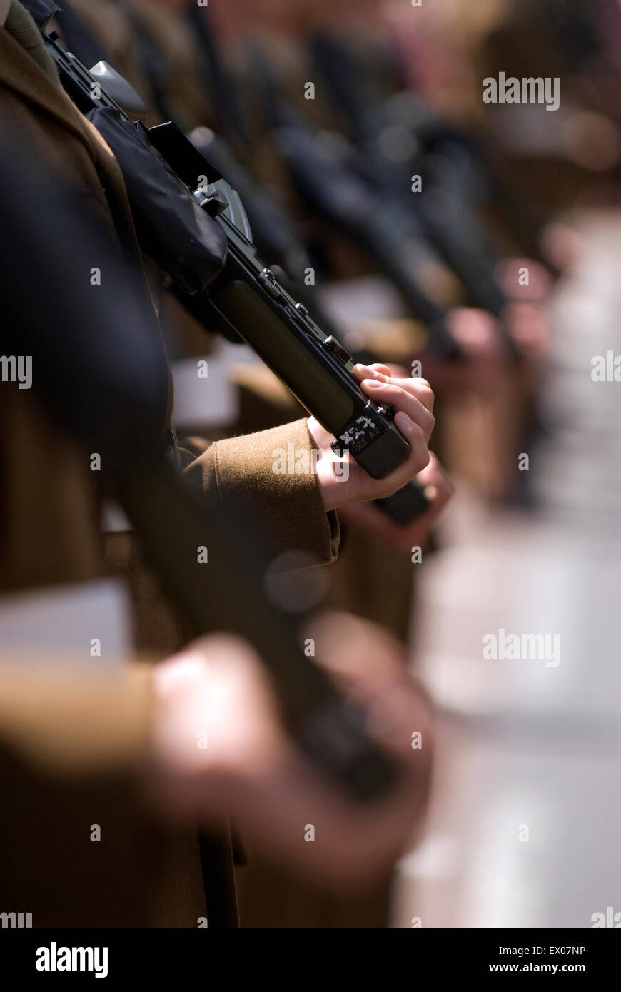 Addio al Festival di guarnigione, Bordon, Hampshire, Regno Unito. Sabato 27 giugno 2015 (Forze Armate giorno). Foto Stock