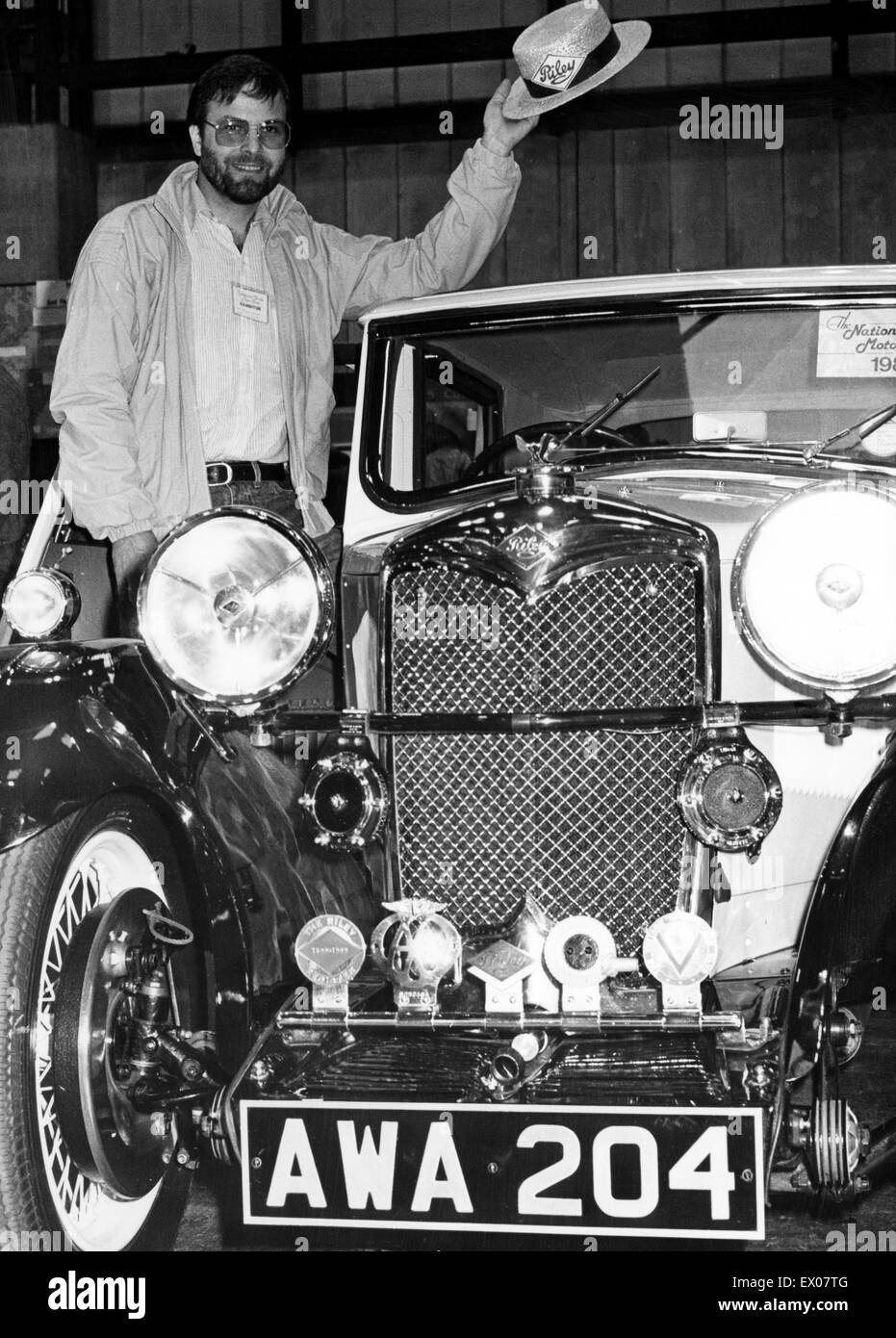 Realizzati in Durbar Avenue, Coventry, questo 1934 Riley gheppio era negligente quando hanno acquistato nel 1978 dal proprietario Graham Bosworth. Il motore a quattro cilindri, di 1087cc, è accoppiato ad un pre-selettore scatola del cambio con un innesto a frizione automatico. Il corpo di alluminio si presenta rivestita su un Foto Stock