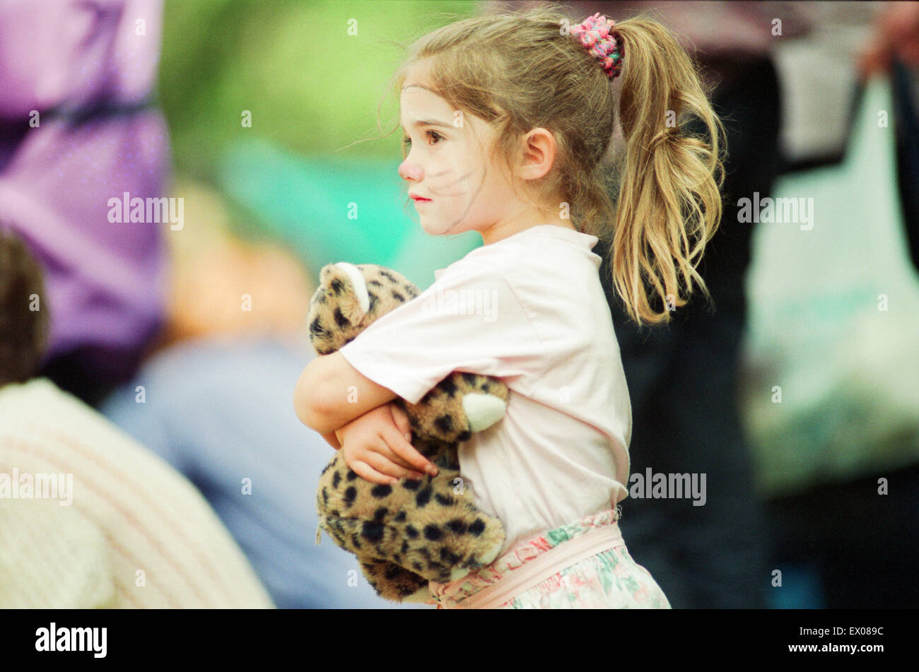 Teddy Bear Picnic a valle dei giardini, Saltburn, 15 giugno 1994. Foto Stock
