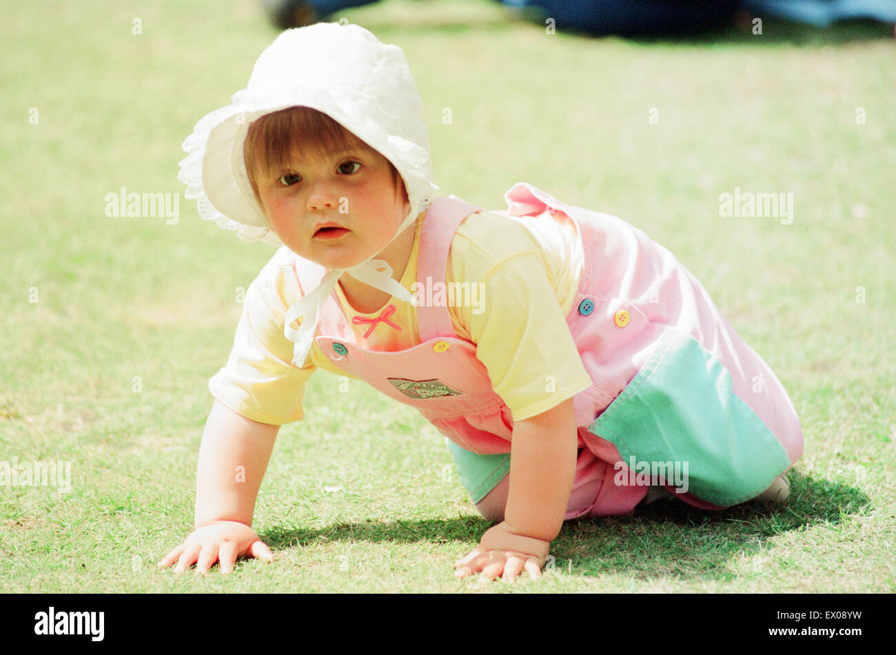 Teddy Bear Picnic a valle dei giardini, Saltburn, 15 giugno 1994. Foto Stock