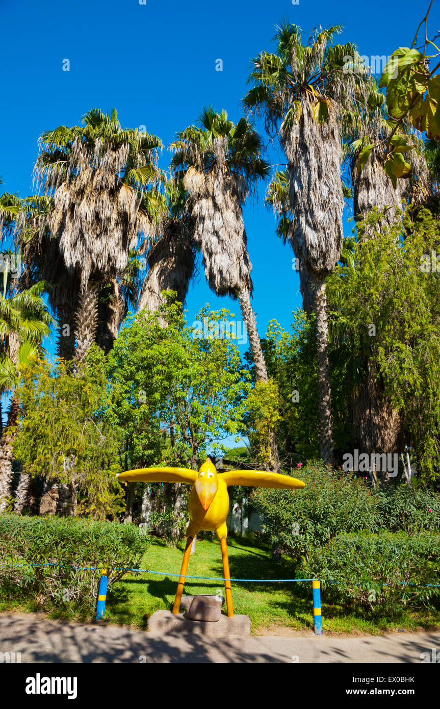 Vallee des oiseaux, Valle di uccelli, parco, Agadir, Marocco meridionale, Africa settentrionale Foto Stock