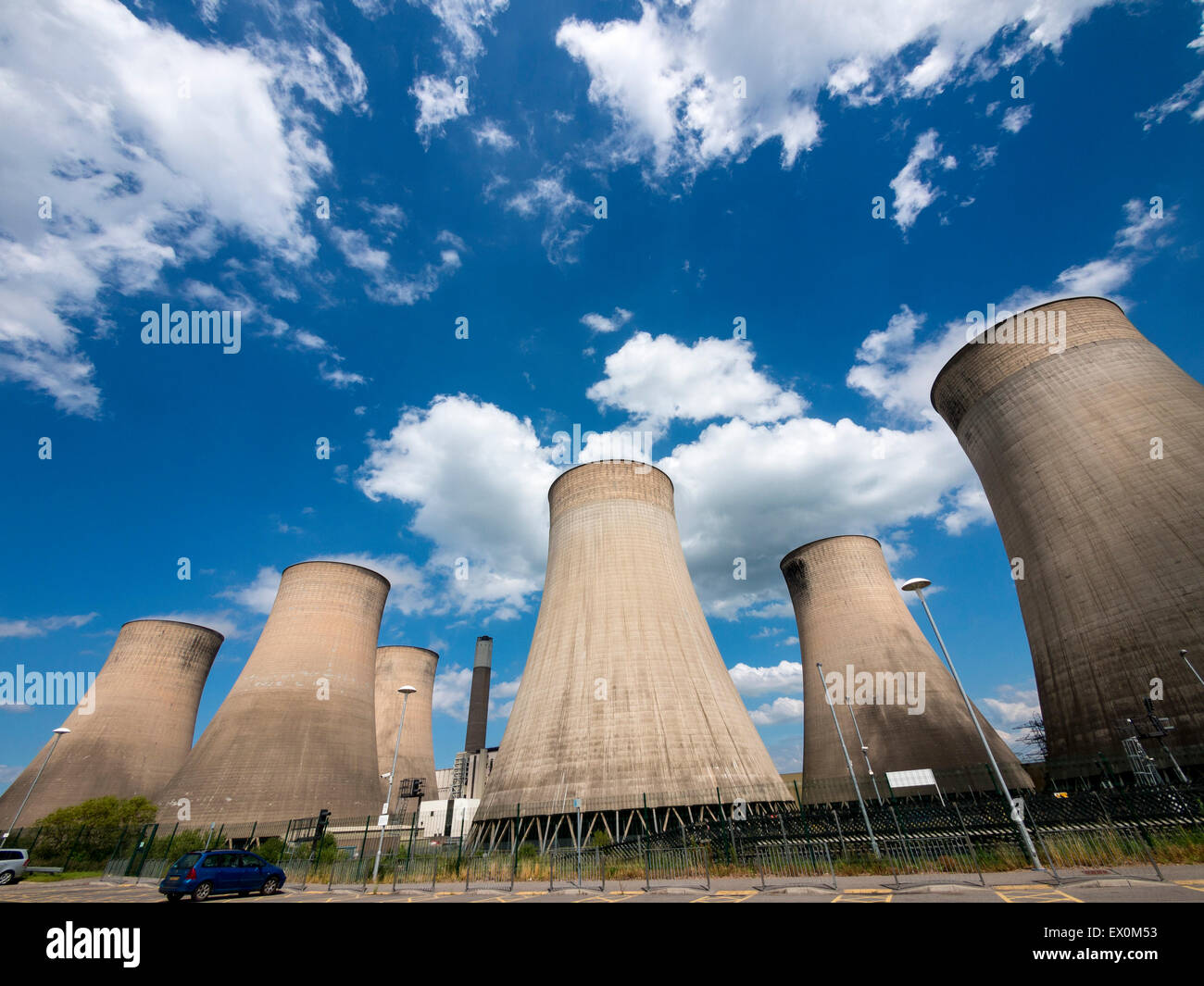 Ratcliffe-On-Soar power station, Leicestershire,la Gran Bretagna. Foto Stock