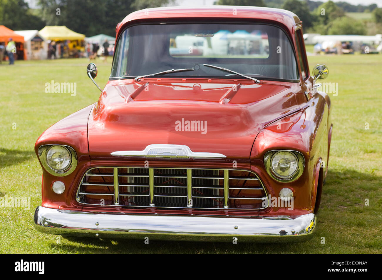 1957 Chevrolet Pick Up, Chevy, Classic American car Foto Stock