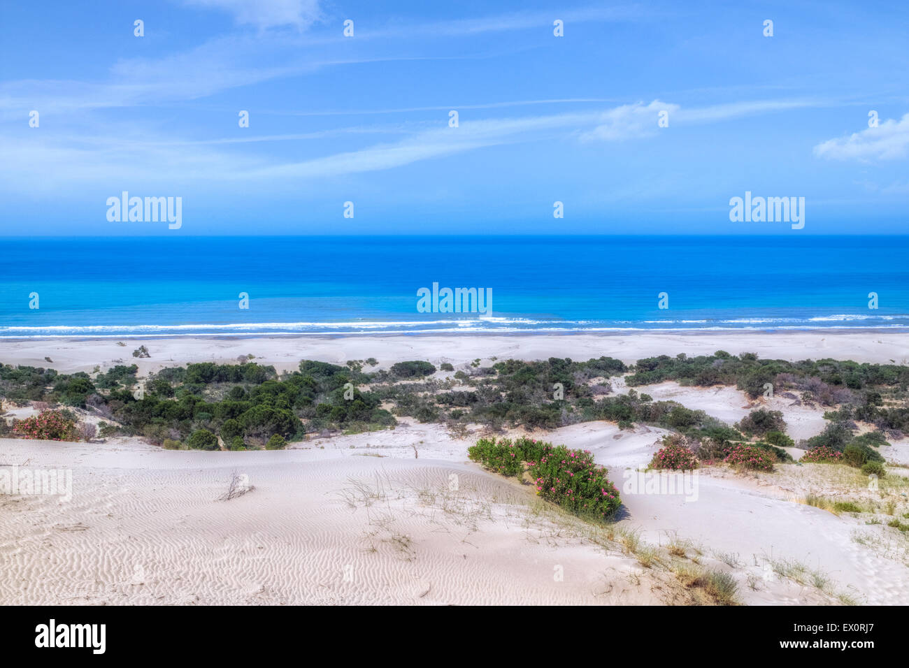 Spiaggia di Patara, Lycia, Kalkan, Antalya, Turchia Foto Stock