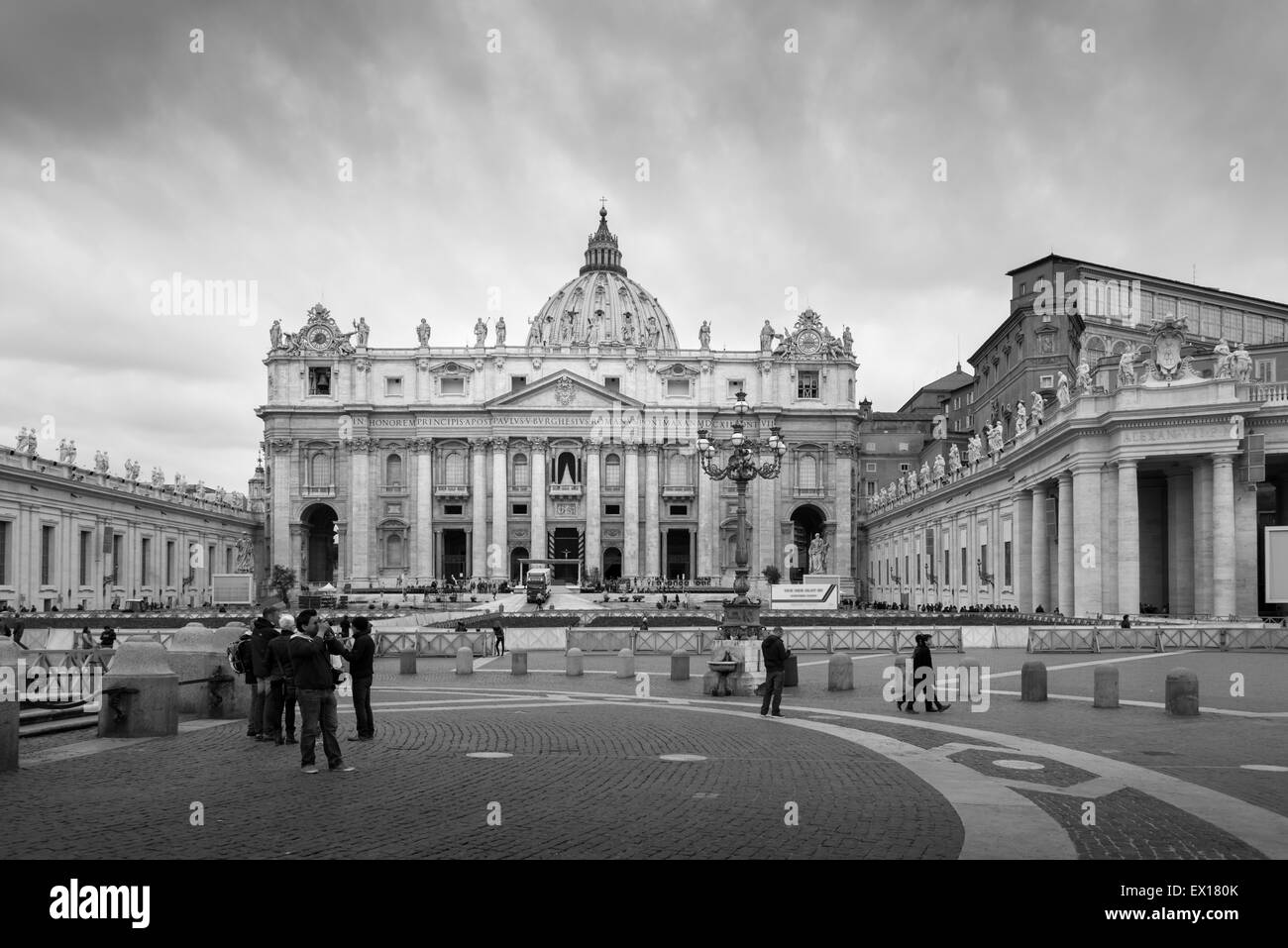 Piazza San Pietro Foto Stock