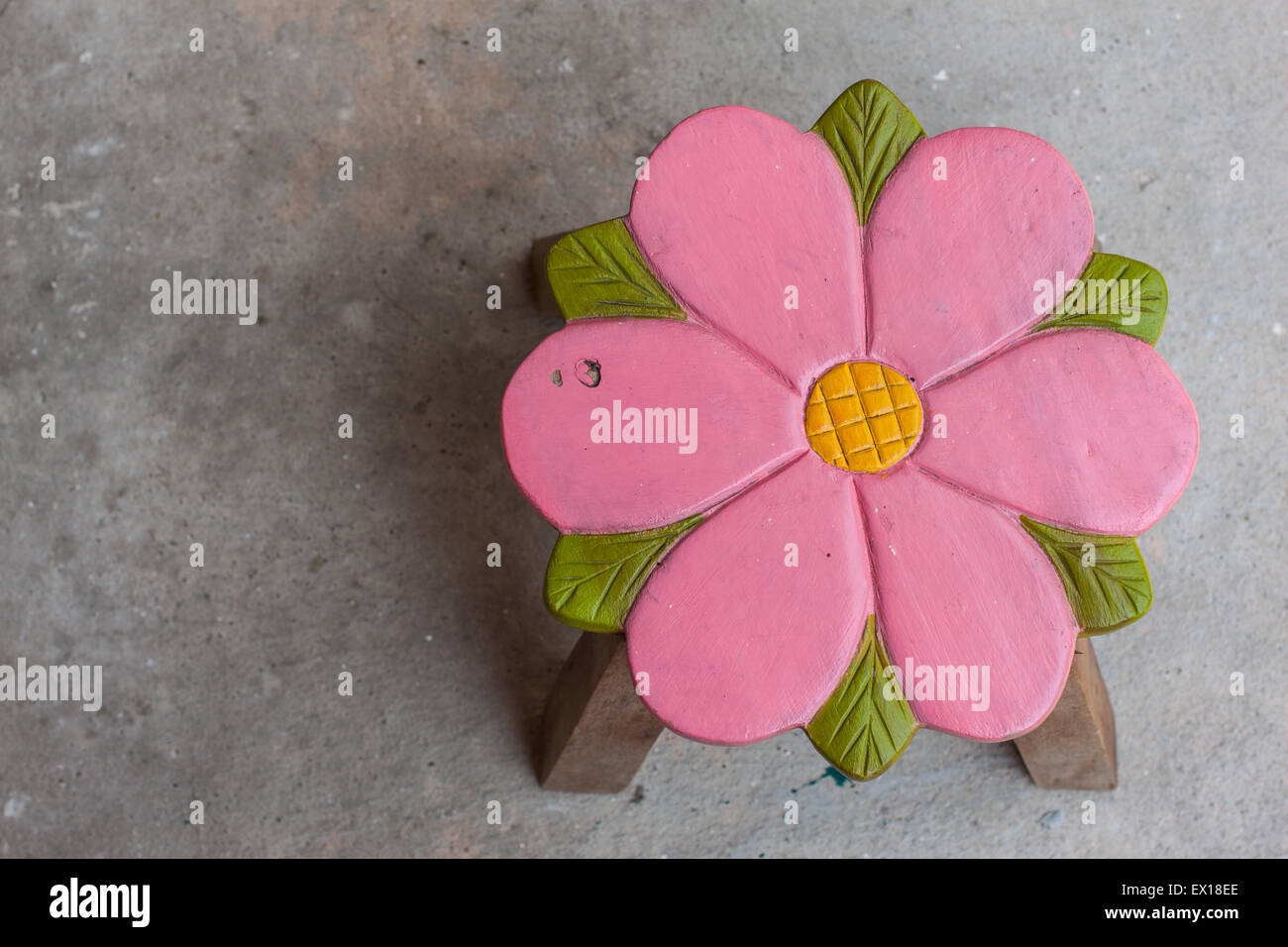 Sedia arte bambini Foto Stock