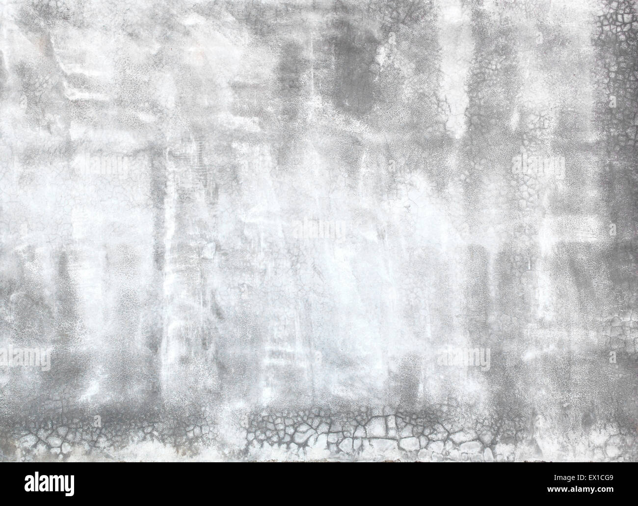 Gesso lucido fratture nella parete edilizia texture di sfondo. Foto Stock
