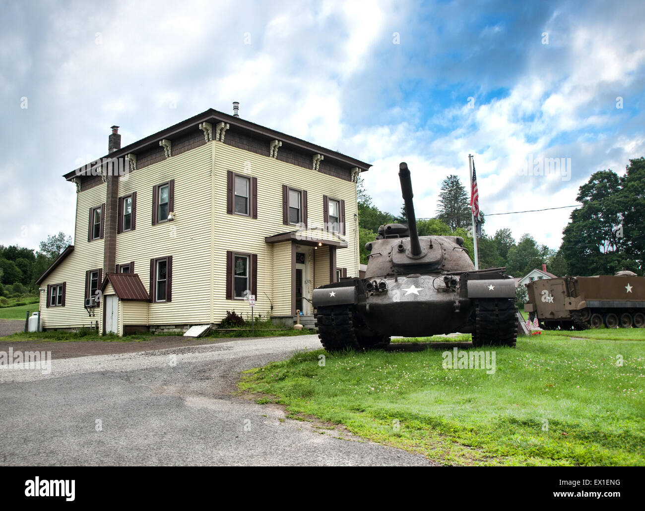 American Legion post 1118, freddo brook , New York Foto Stock