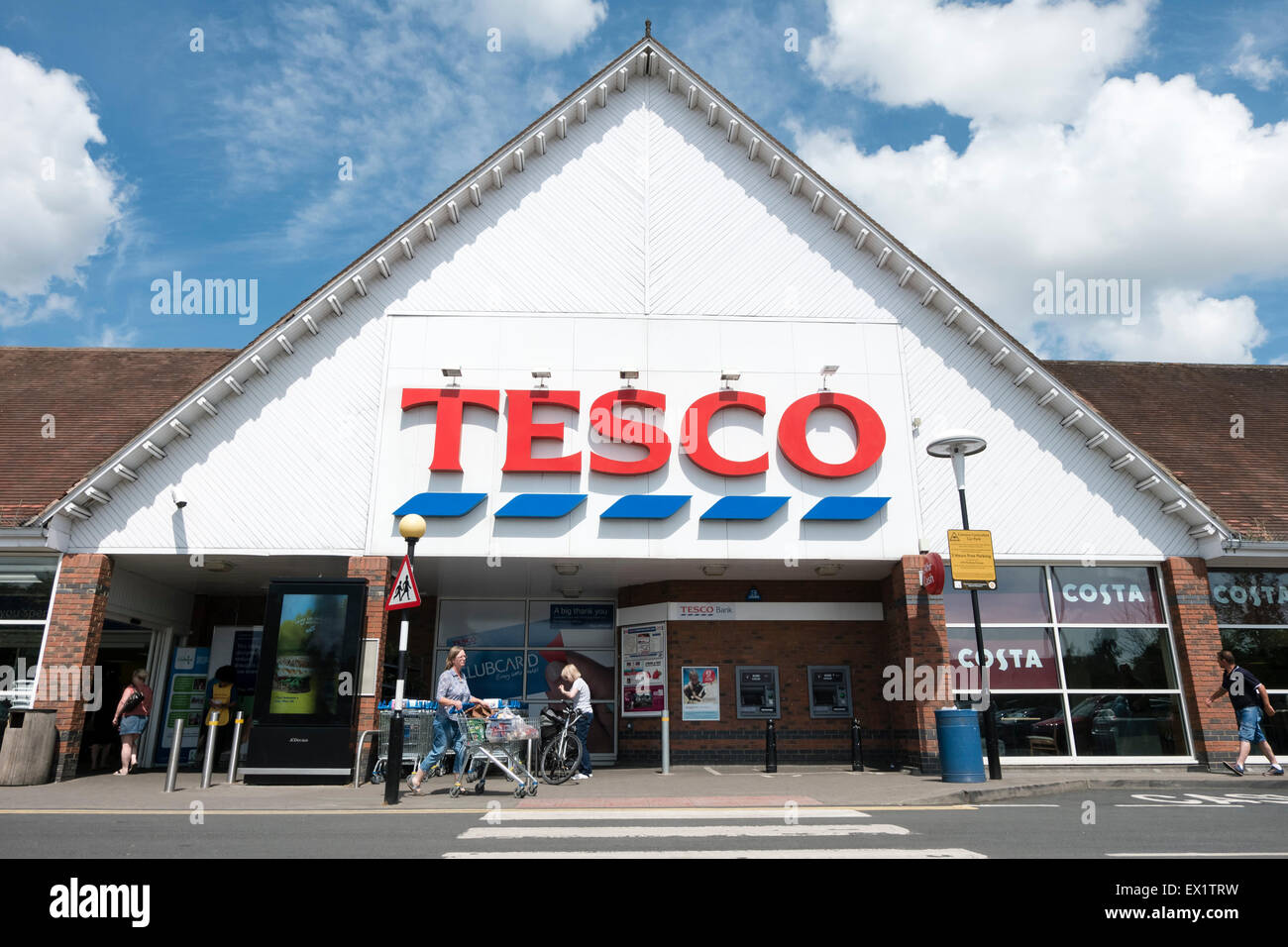 Tesco store, Italia Foto Stock
