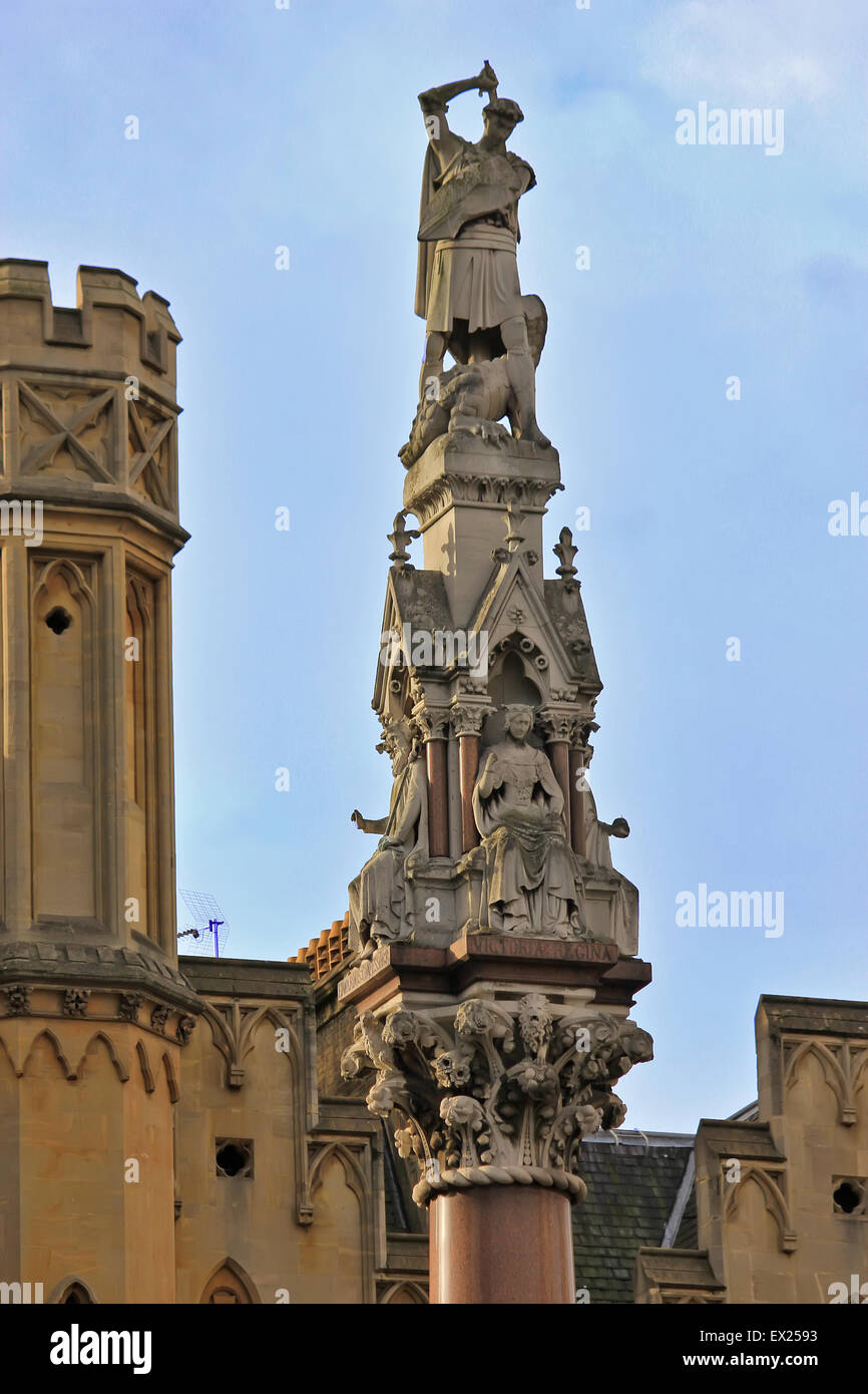 Gli studiosi di Westminster Memorial Foto Stock