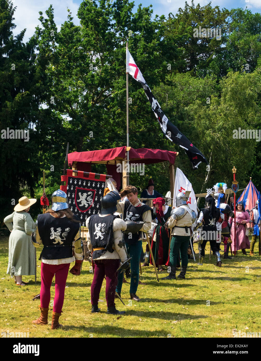 Delapre Abbey - Battaglia di Northampton Foto Stock