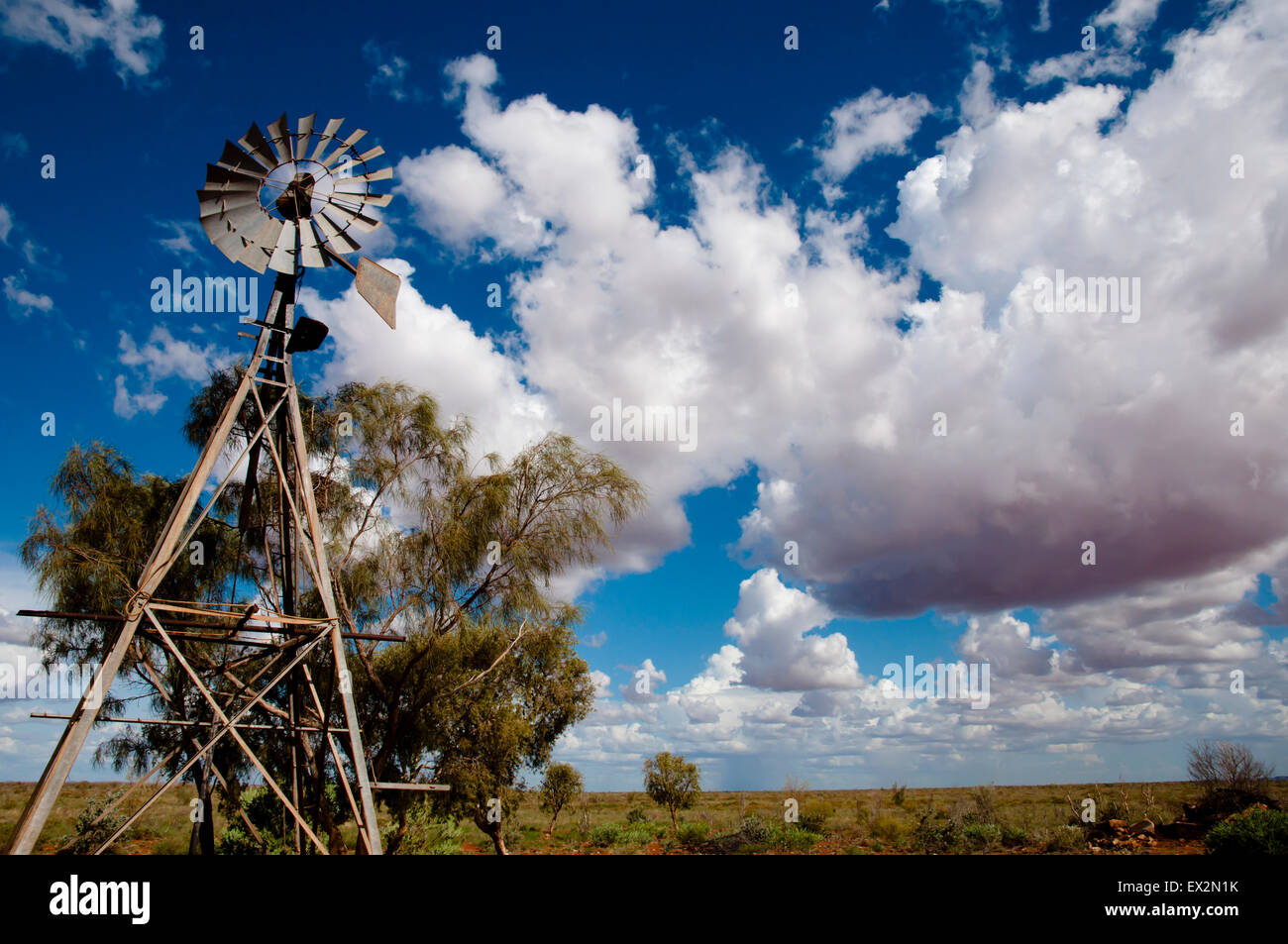 Pompa di vento - Australia Foto Stock
