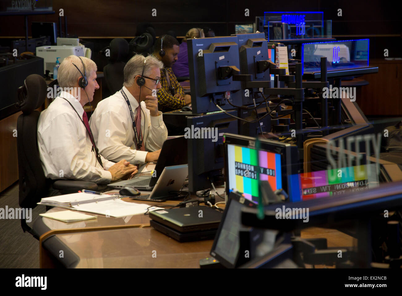 NASA Marshall Space Flight Center è a casa per la Stazione Spaziale Internazionale Payload Operations Center, Huntsville, AL Foto Stock